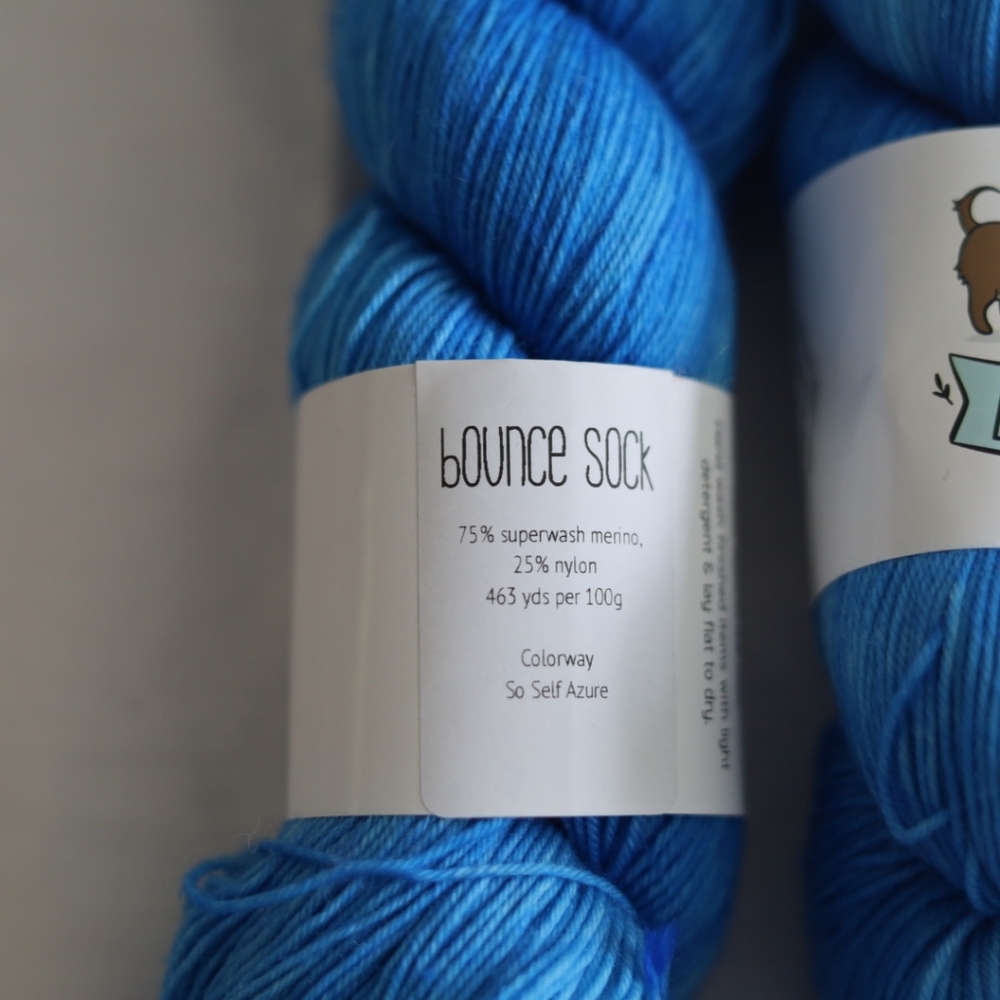 Long Dog Yarn sock yarn two skeins